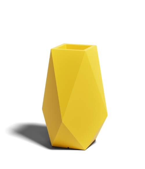 Donica Volcano 70 żółta